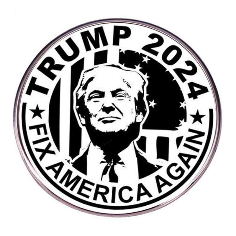 Donald Trump 2024 Buttons Badges Campaign President Pins – 5 Pcs Set