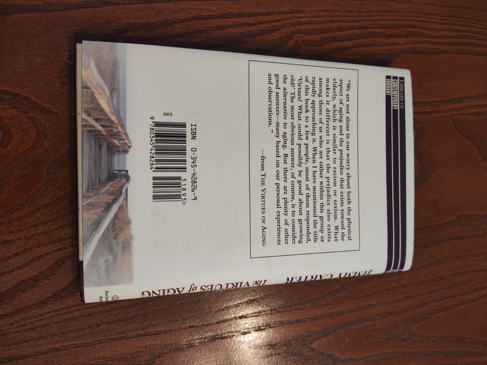 PRESIDENT JIMMY CARTER AUTOGRAPHED Book ” The Virtues of Aging ” ~ JSA Certified