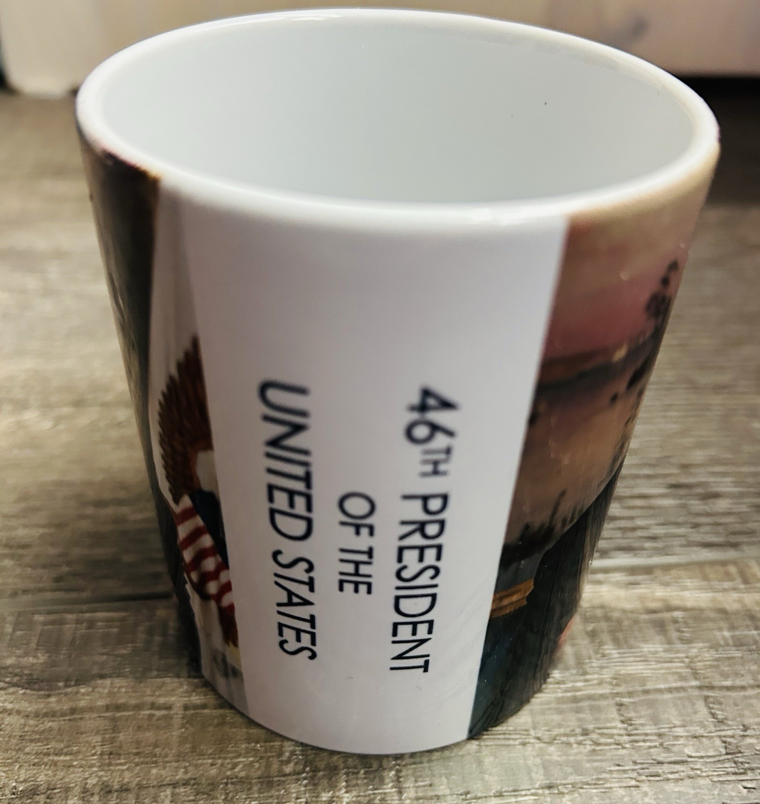 USA 46th President Of US Joe Biden Coffee Cup Tea Mug Double images Portrait