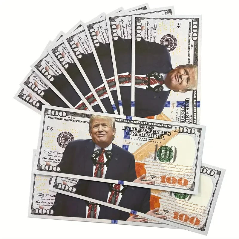 Donald Trump Presidential Hundred Dollar $100 Bill US Novelty Note/US Treasury
