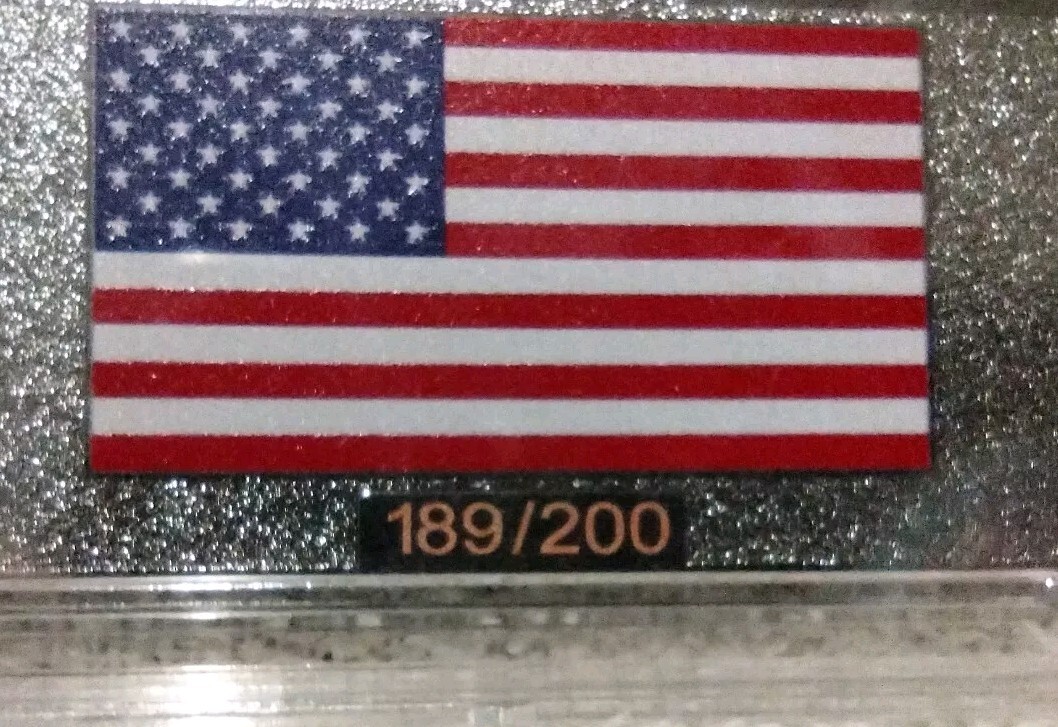 Orig RARE Donald Trump “Grab Em By The P*ssy” #189/205 Silver Version Metal Card