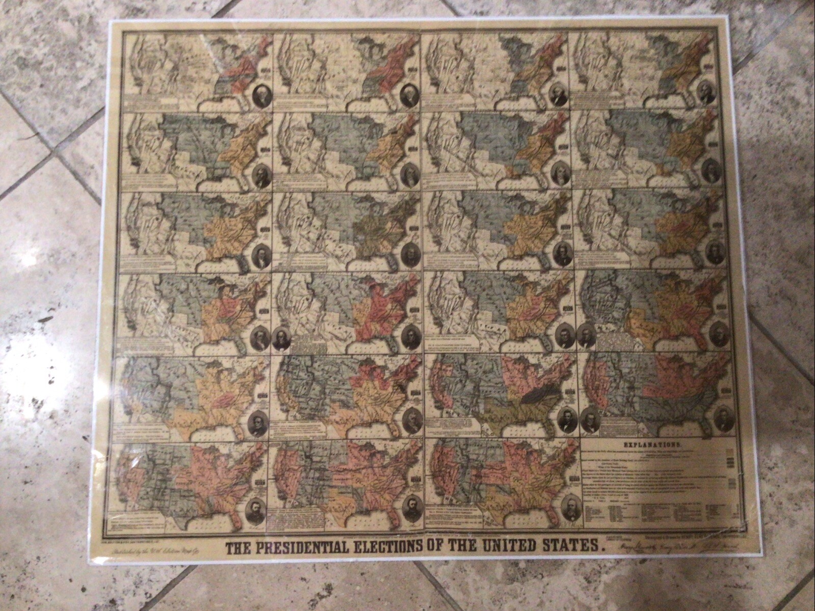VERY RARE PRESIDENTIAL ELECTIONS OF THE UNITED STATES AUTHENTIC 1877 BRITTON REY