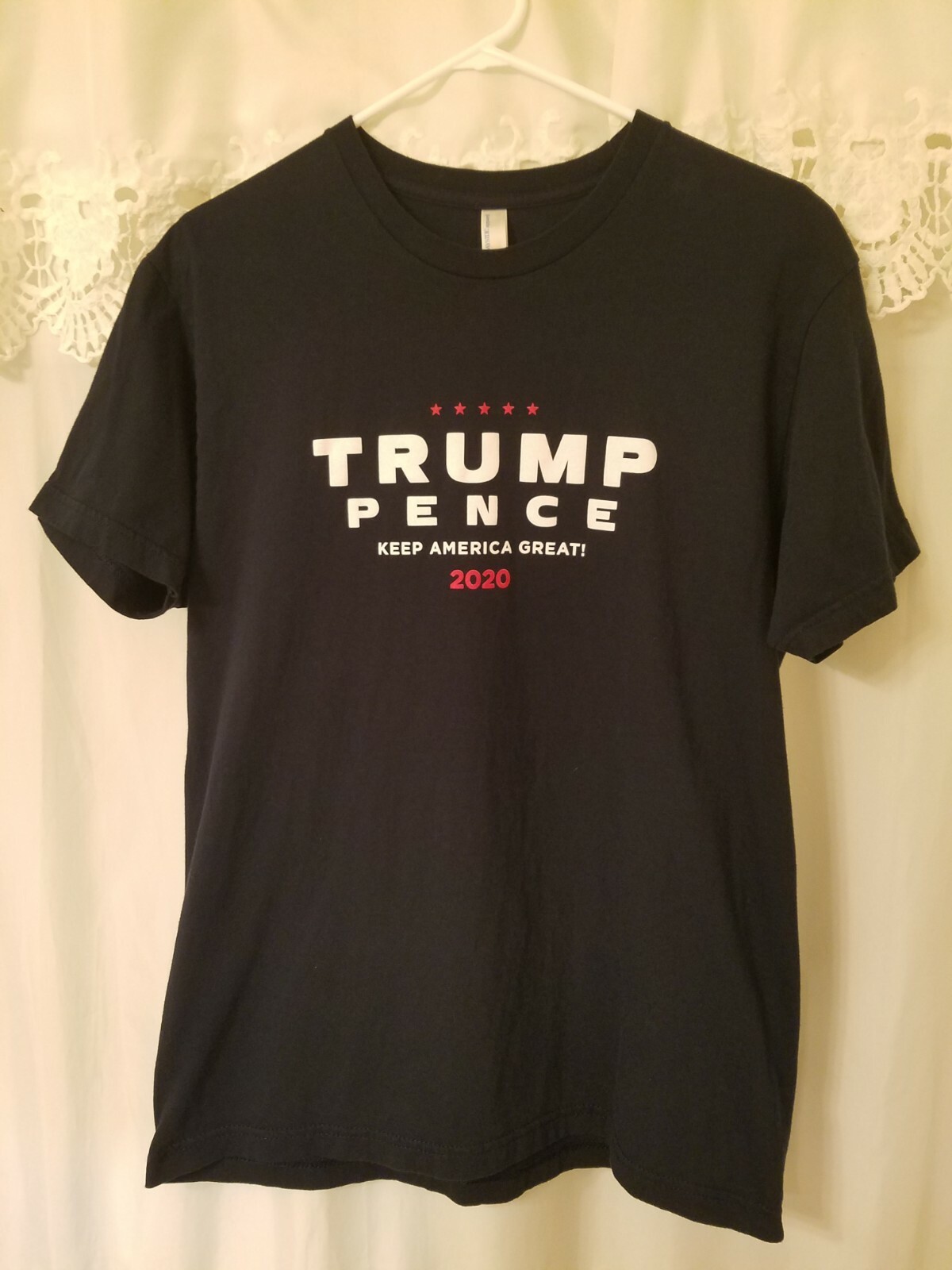 Trump Collectible 2020 Campaign T-Shirt – Combed Ring Spun Cotton – Men’s L