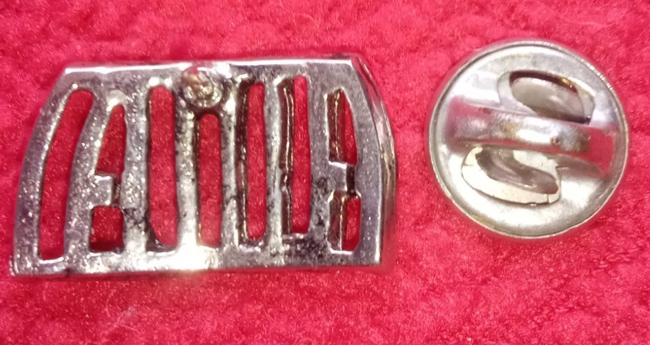 1952 Metal Adlai Stephenson Lapel Campaign Pin Silver Tone Original Political…