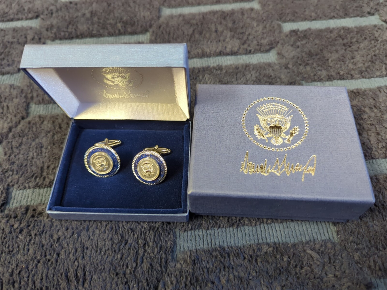 47th President Donald Trump Cufflinks – 2025 Exceptional Quality