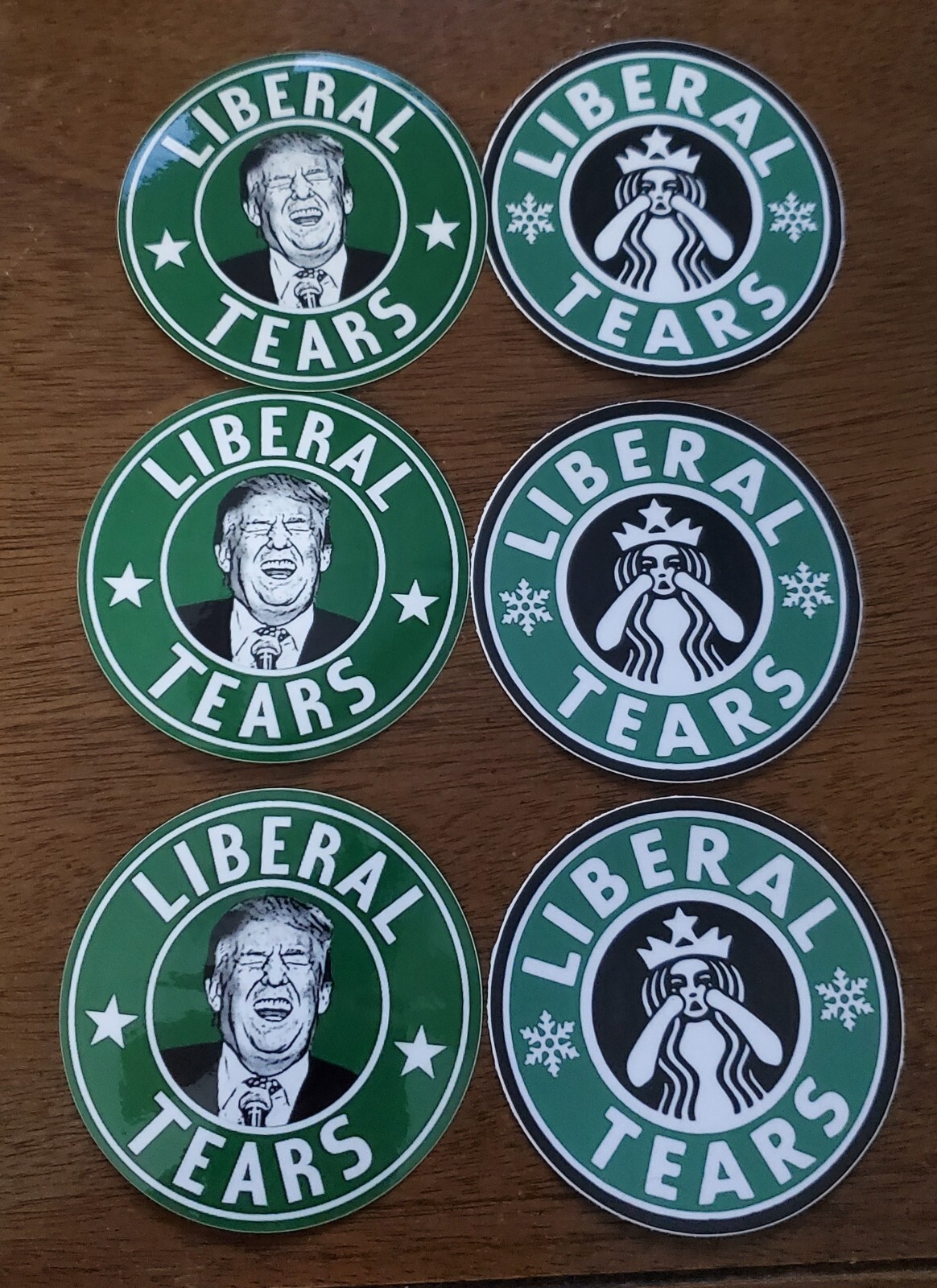 TRUMP TDS DERANGEMENT SYNDROME HOLOGRAPHIC REFLECTIVE STICKER TDS AWARENESS 😬