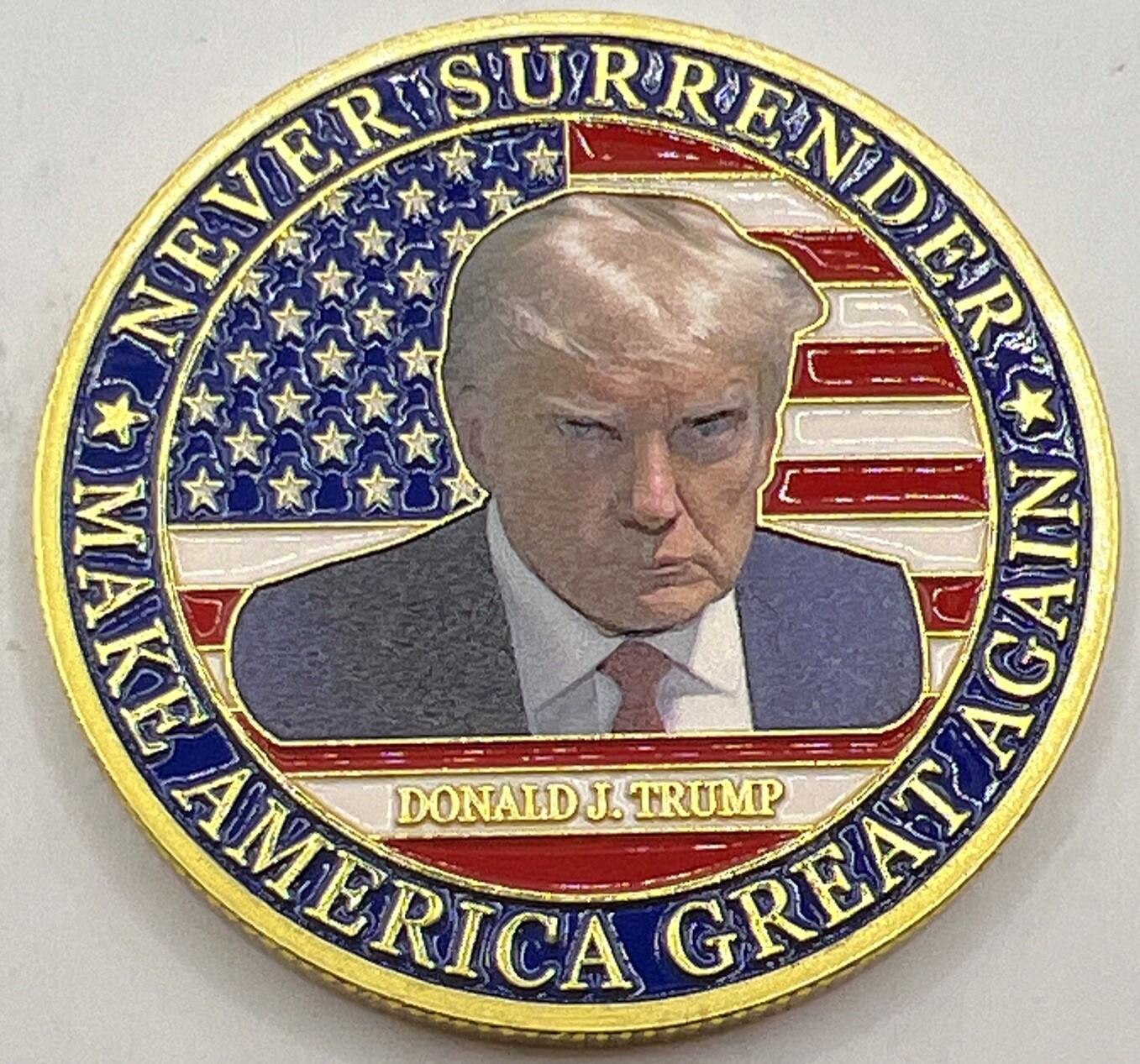 *Donald J Trump 2024 Mug Shot Keep America Great MAGA For U 45th President