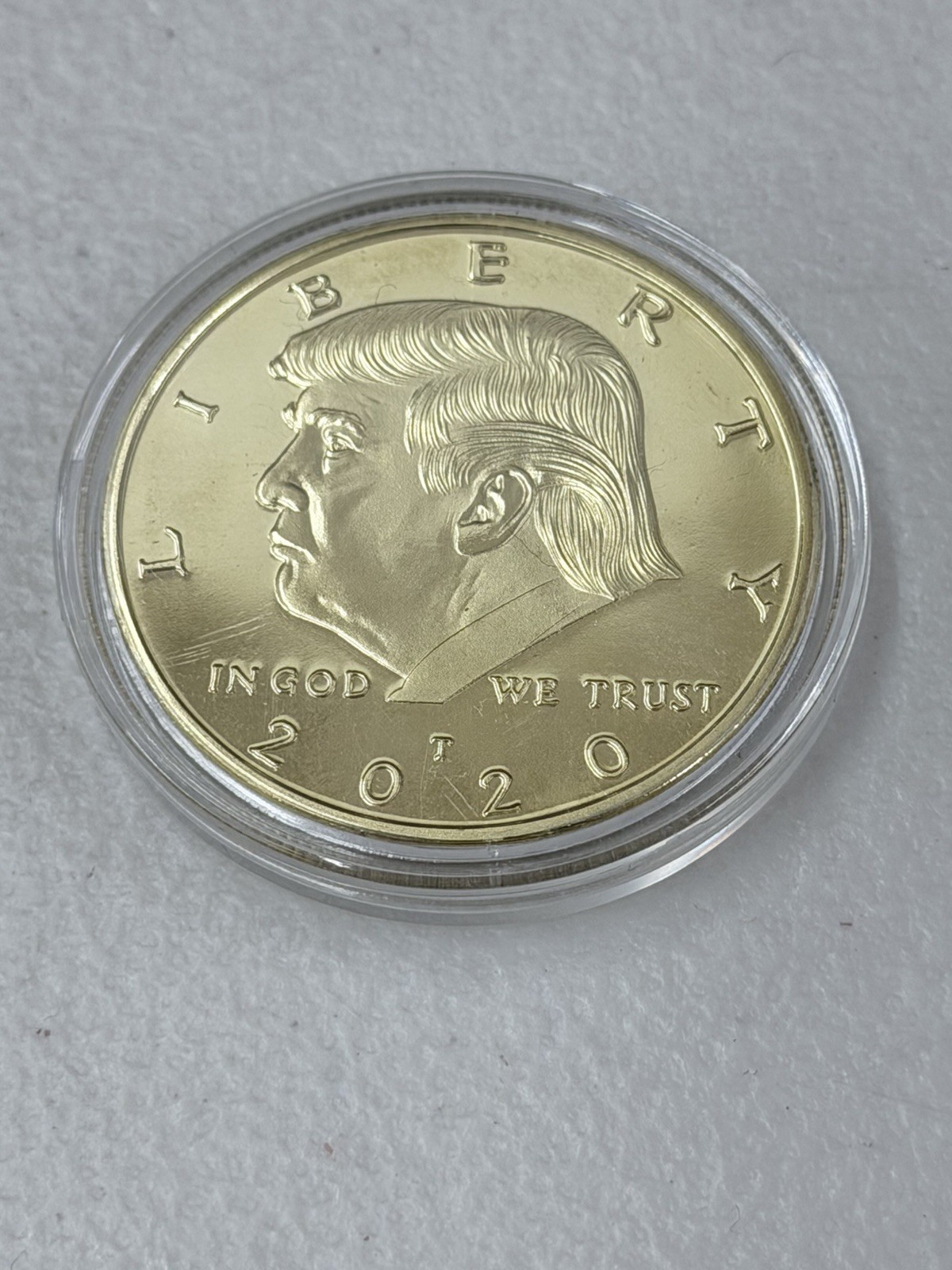 Trump Gold And Silver Plated Coin, Donald Trump Coin, Presidential Coins