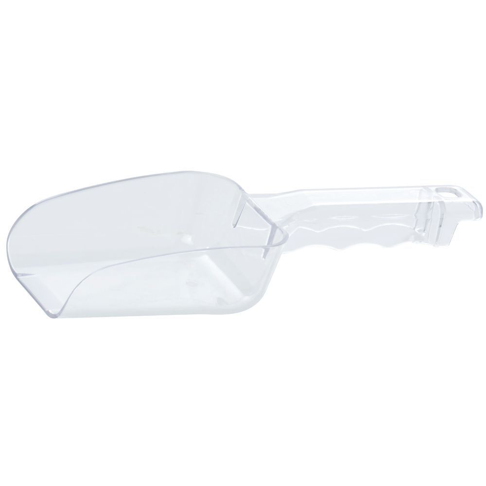 HUBERT® Scoop Clear Plastic – 7 3/4″L x 2 3/4″W x 1 3/16″H