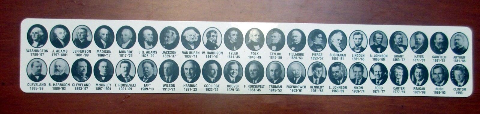 12 Inch Plastic Rulers-Flags, Star Spangled Banner, Presidents