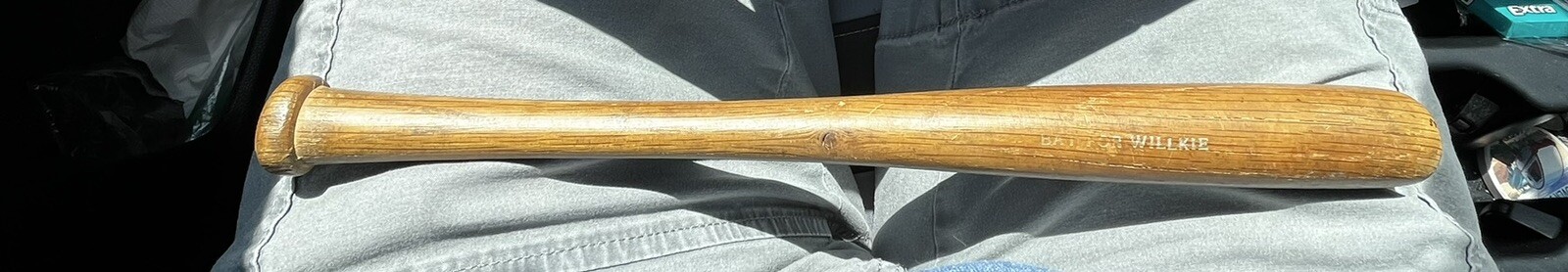 1940s Bat For Wendell WILLKIE Wooden Baseball Mini Political Republican Party
