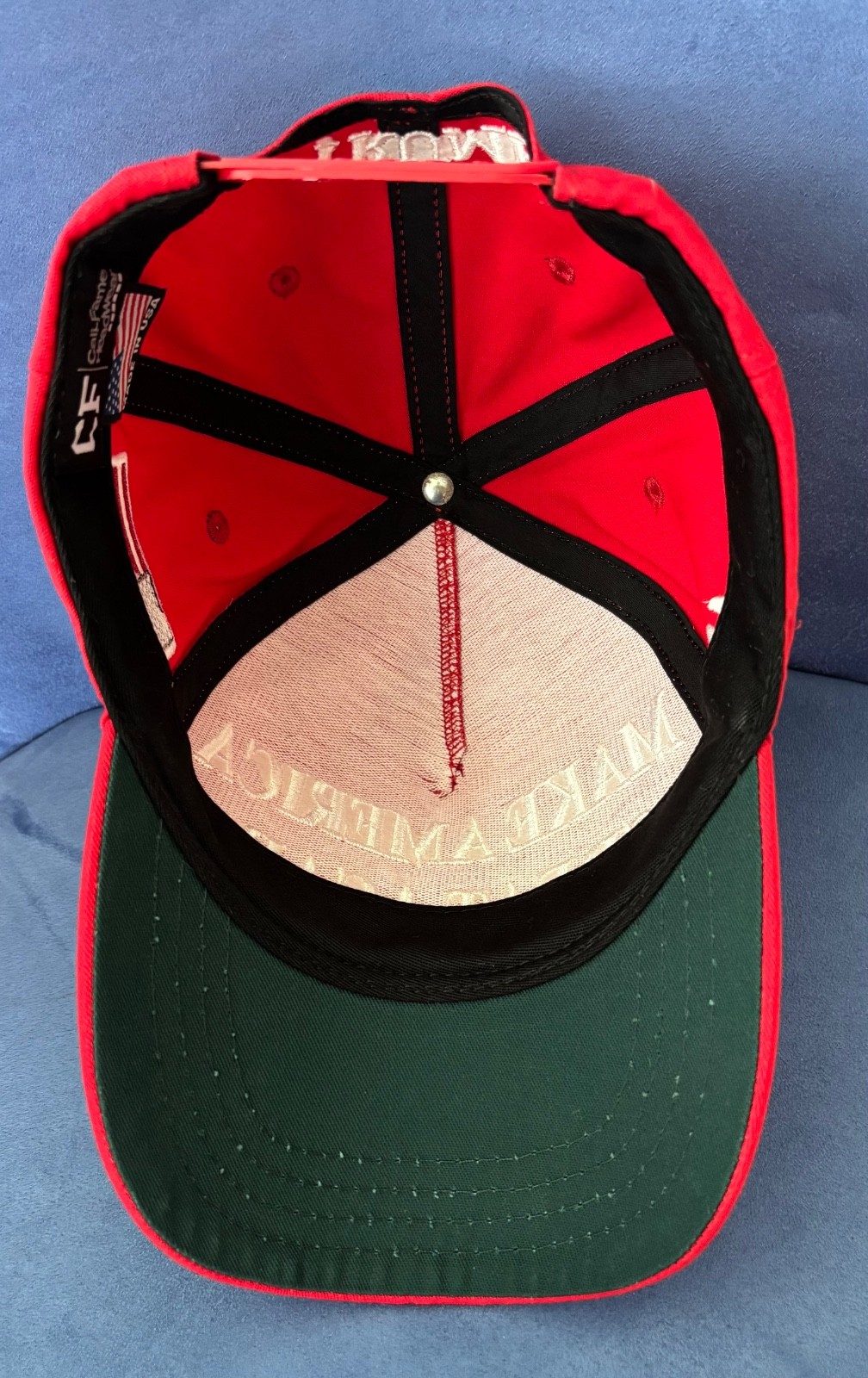 Official TRUMP Make America Great Again Red Snapback Hat Cali Fame 45-47 USA