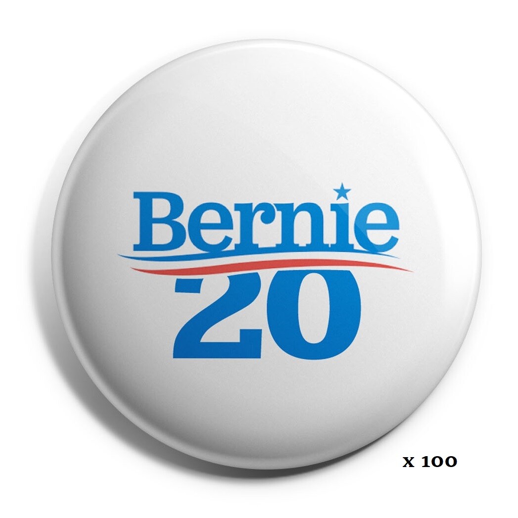 Bernie Sanders 2020 Bestsellier Campaign Button – Wholesale Lot of 100