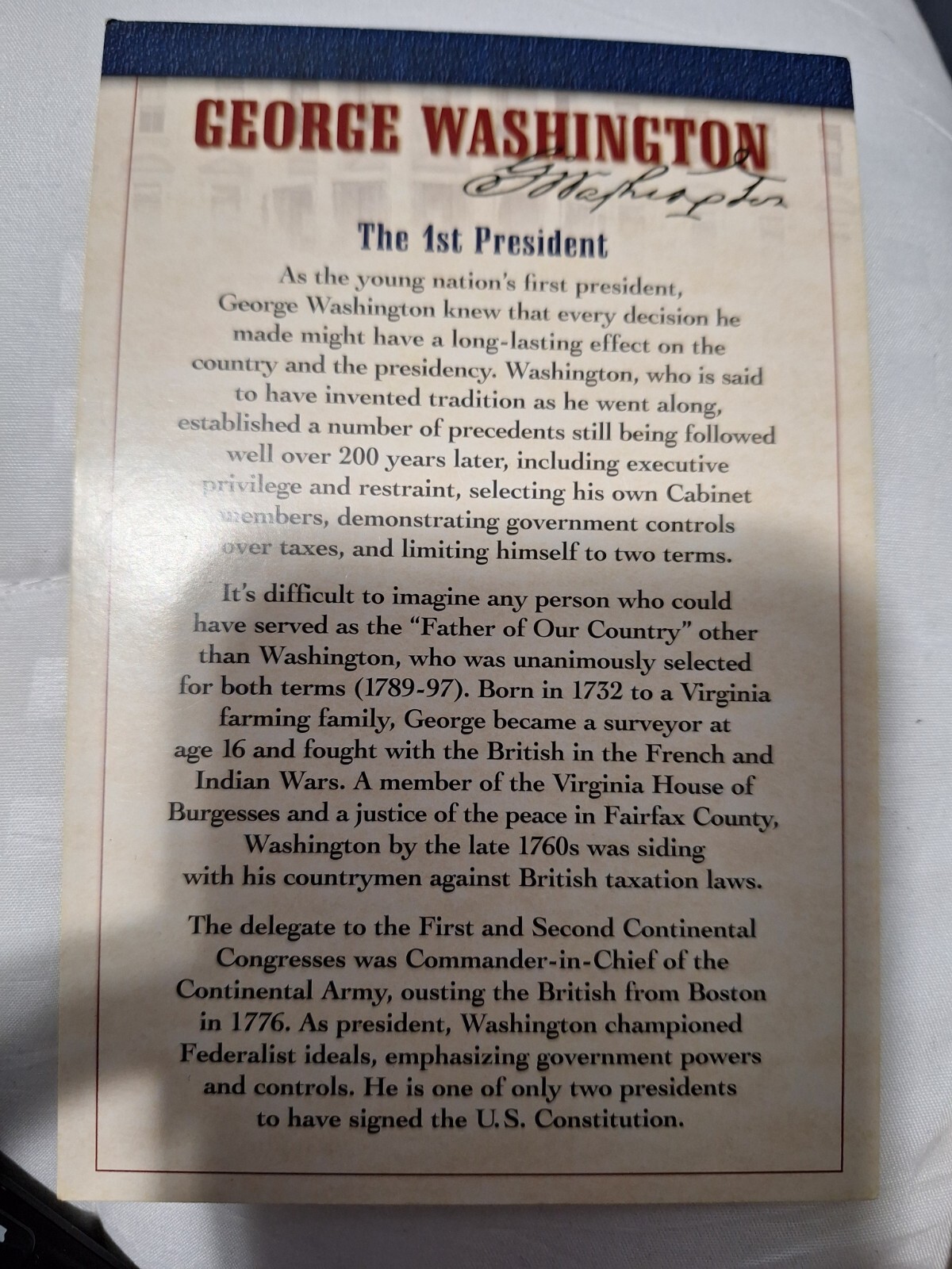 The Presidential Pin Collection Collection Case & Cards Rare President