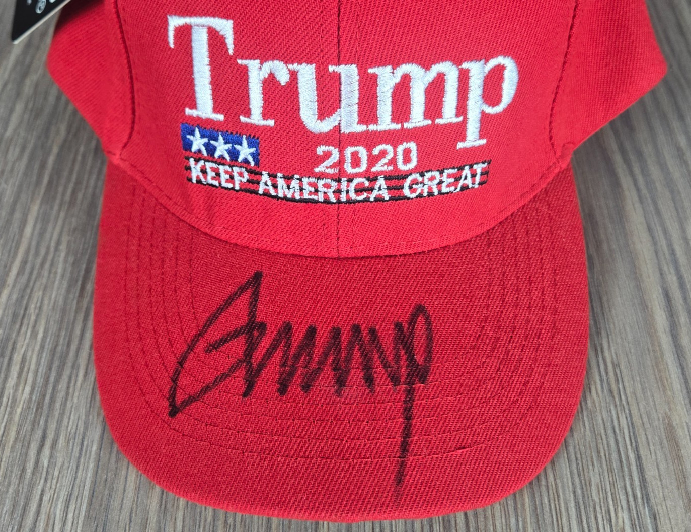Donald Trump signed Keep America Great Again 2020 Hat, MAGA