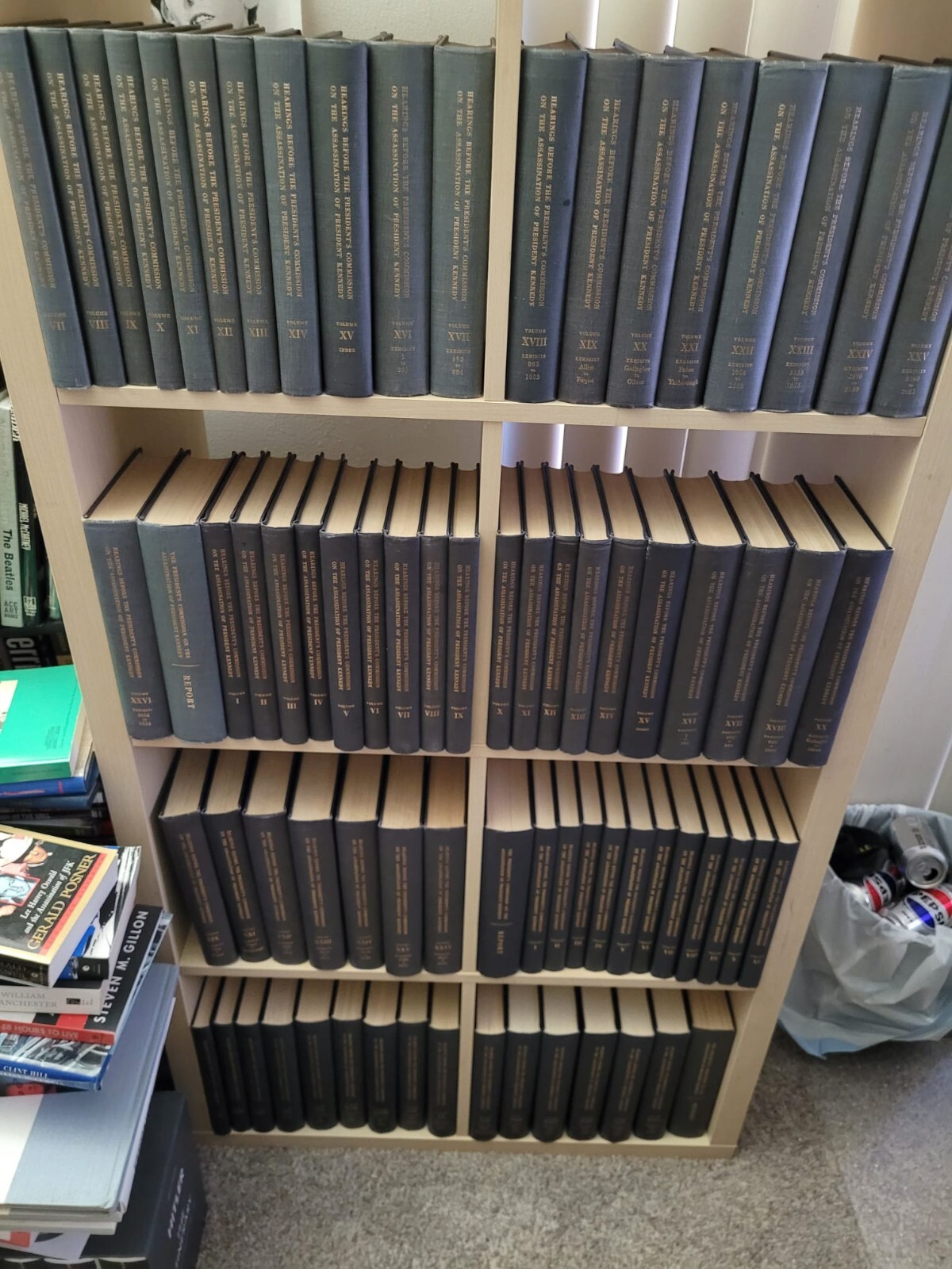 Warren Commission Hearings & Report Pres. Kennedy Assassination 27 Volumes