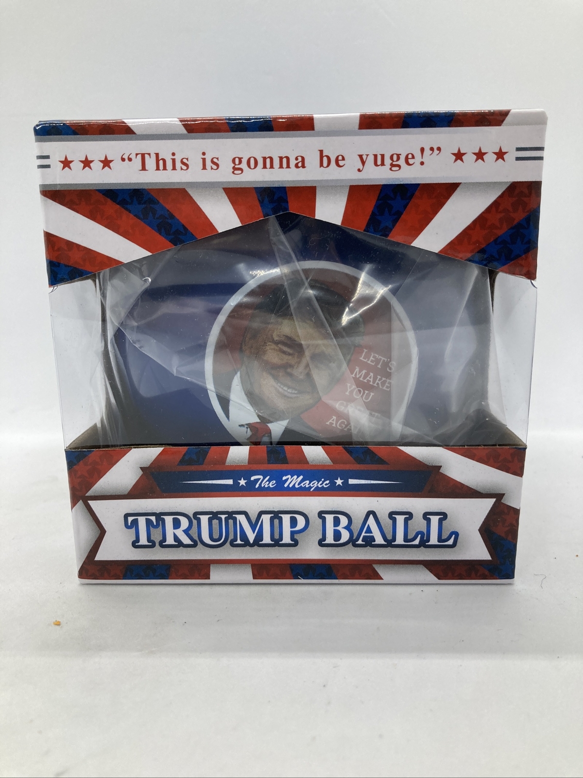 Trump Talking Ball President – Lights Up & Talks, Talking Novelty Toy NEW