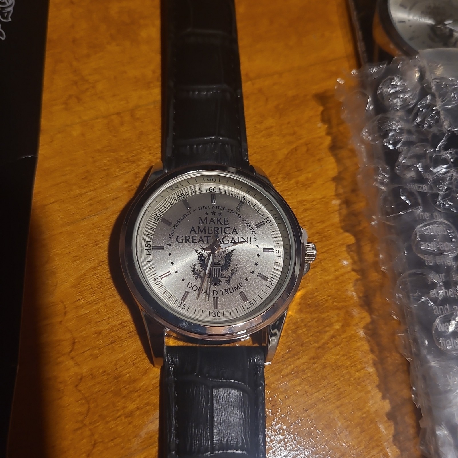 Donald Trump Make America Great Again Presidential Watch PRISTINE CONDITION!🇺🇸