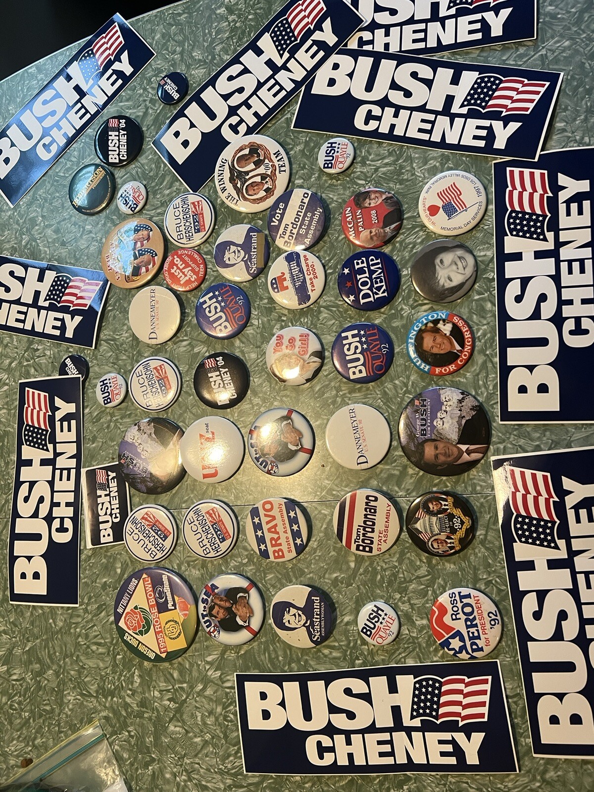 George Bush for President Bumper Sticker — Vintage Lot