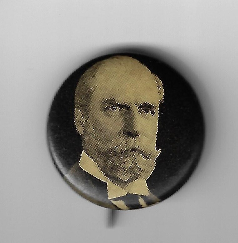 1916 7/8″ Charles Hughes Presidential Campaign Pin Lost by a Whisker to Wilson