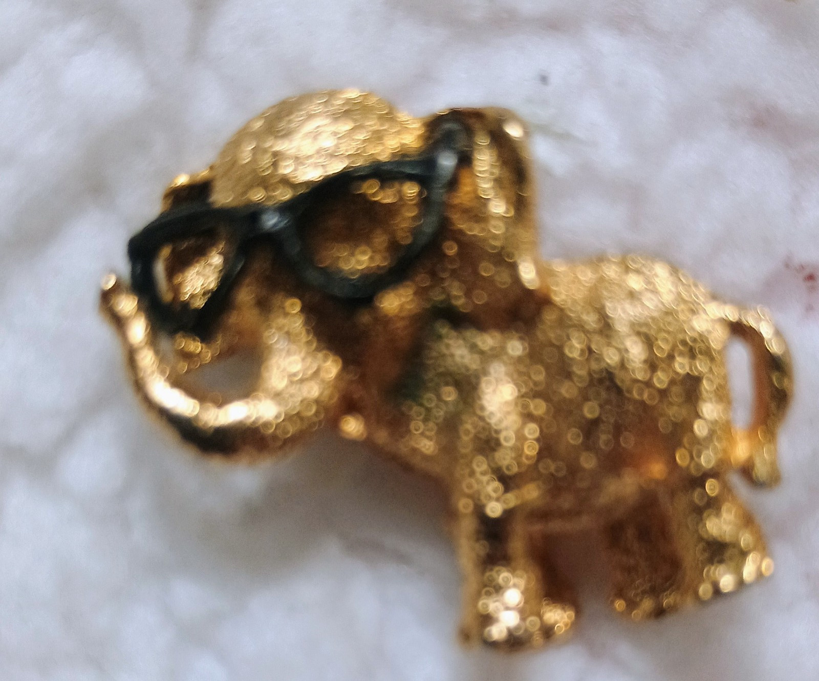 BARRY GOLDWATER ICampaign Items / Gold Elephant in Glasses/ Magazine Cover/ book