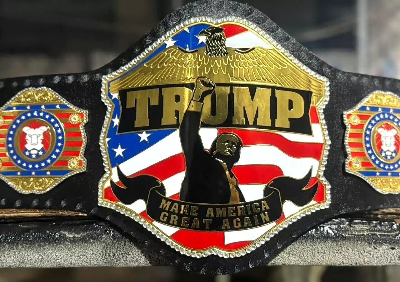 Donald Trump USA Presidential Election 2024 Make America Great Championship Belt