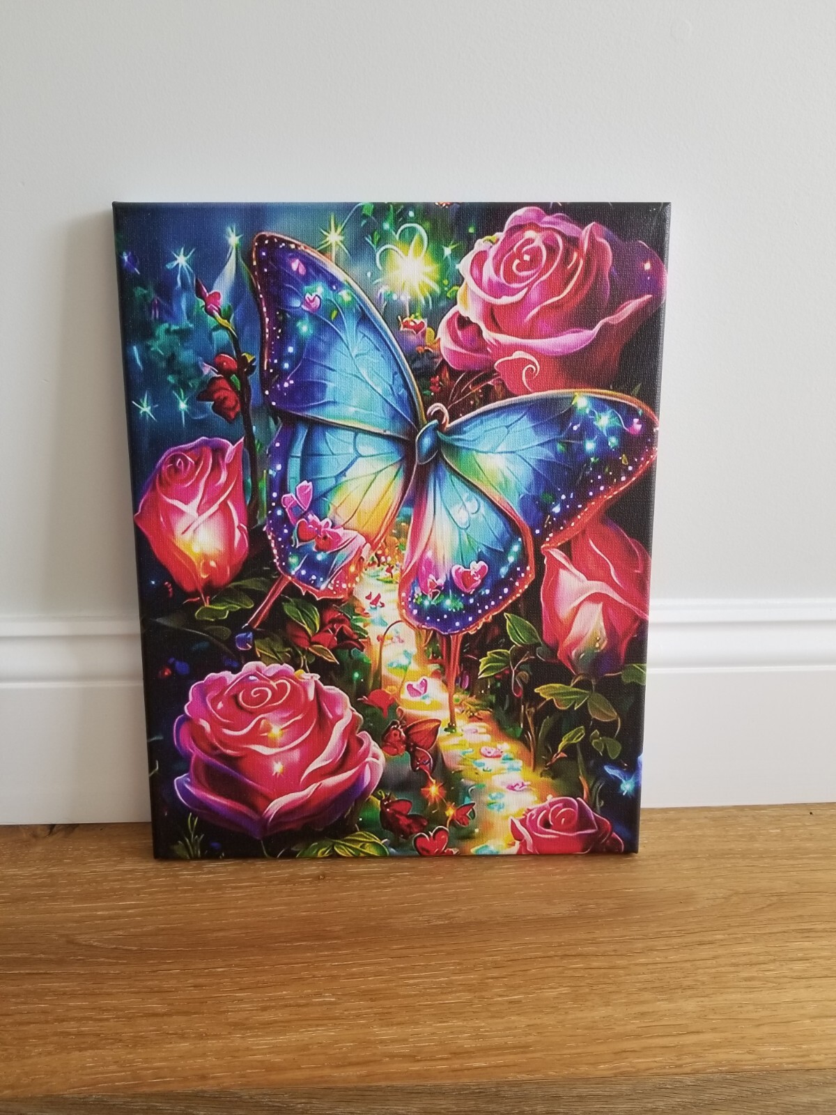 05- Canvas . 11×14 Size – Spring Butterfly