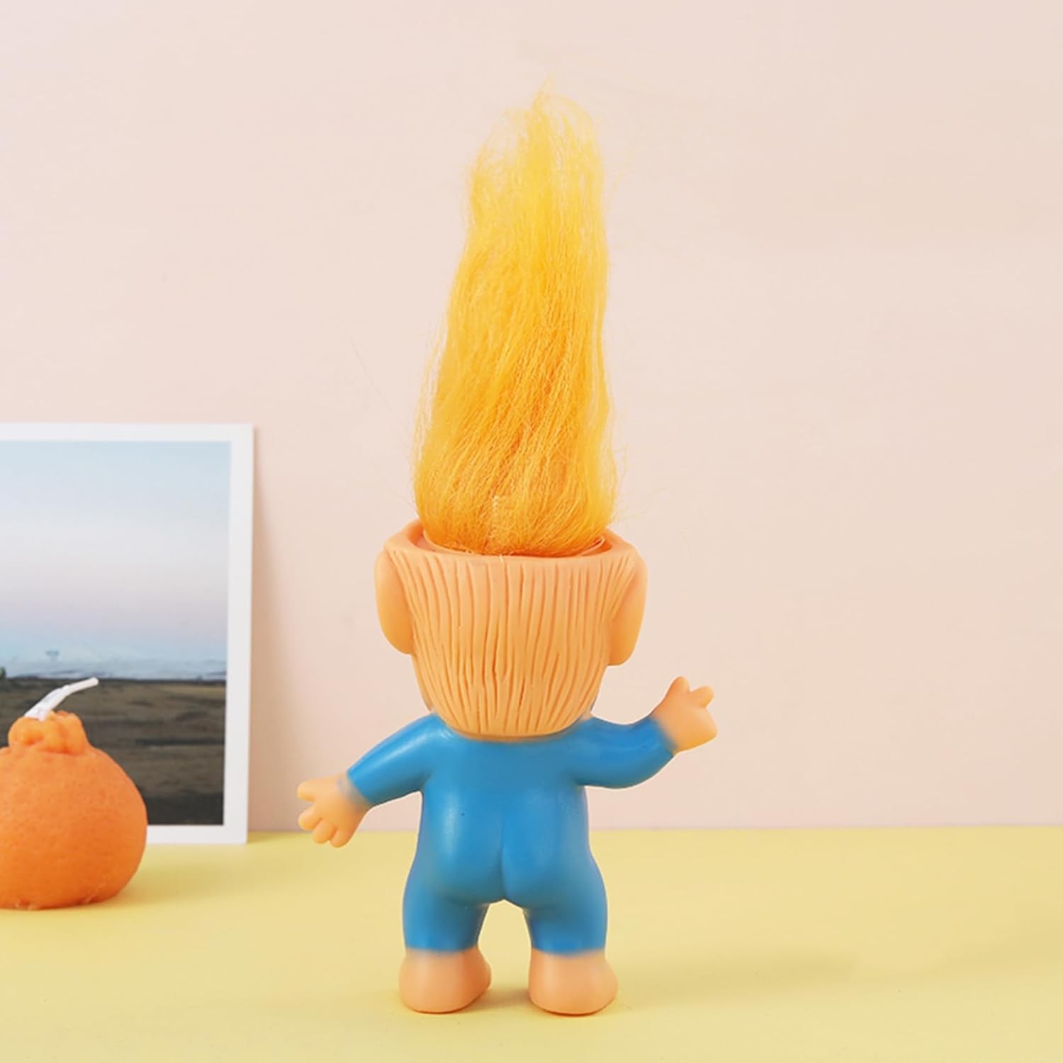 Donald Trump Toys Cute Rubber Troll Doll Toy Trump 2025 Take America Back, Troll