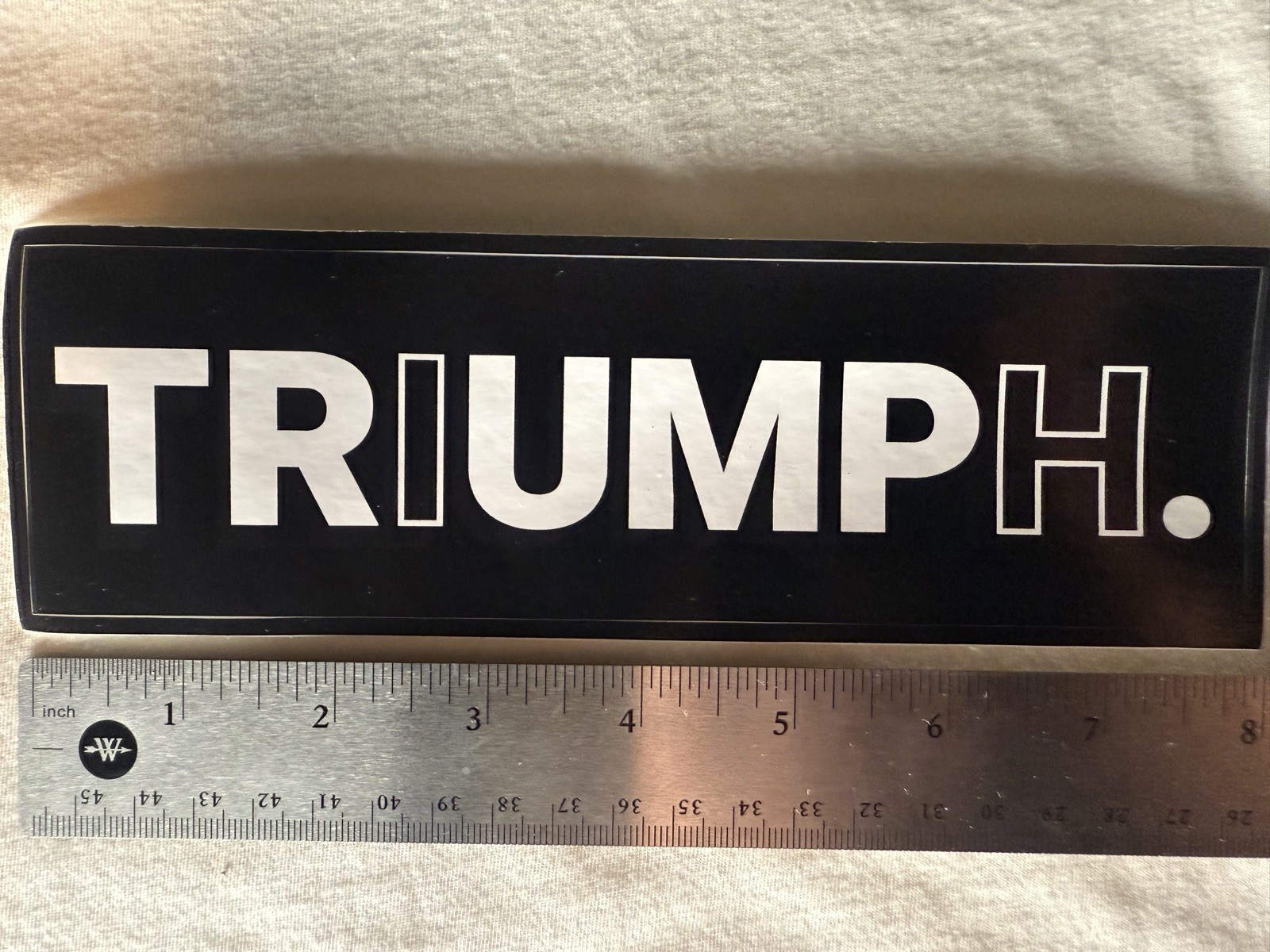 Triumph – Pro Trump Anti Biden Sticker. MAGA