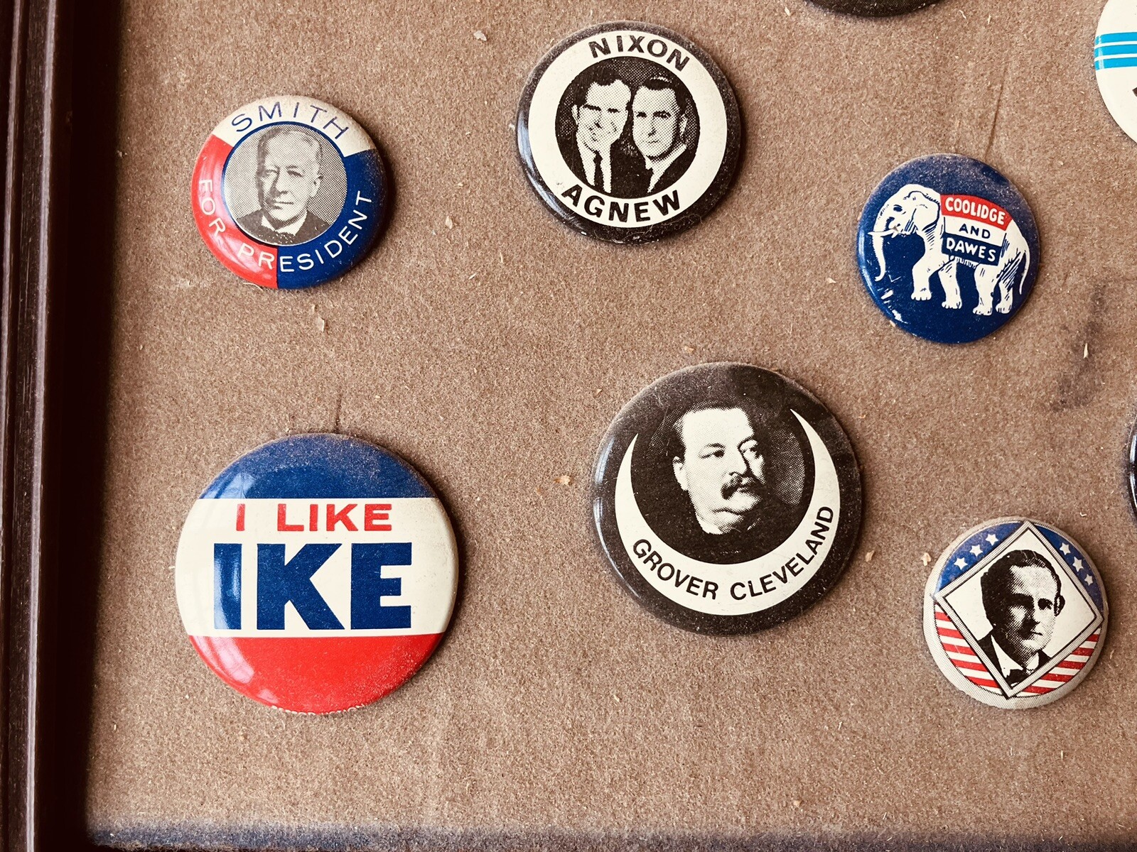 Large Mixed Lot-Political Pinback Campaign Buttons-Presidential/Other