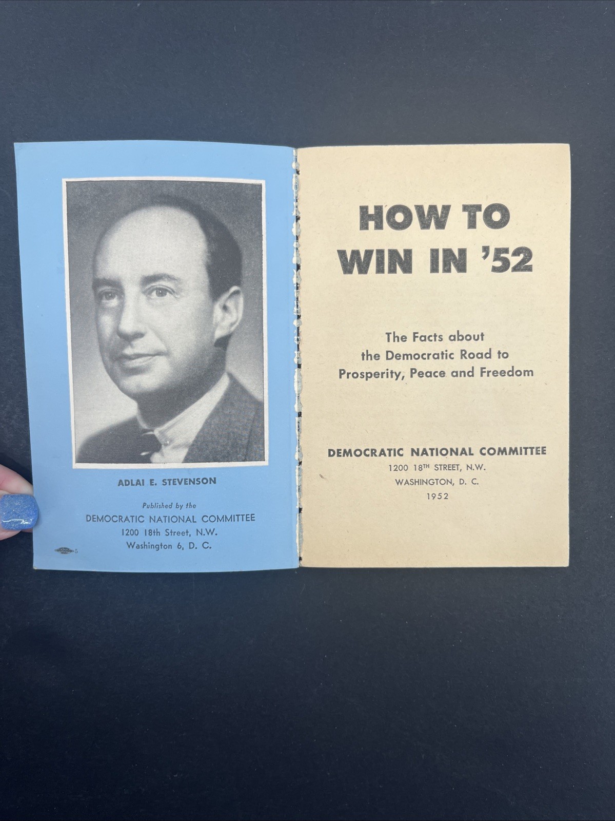 Democratic Digest Sept. 1953 and How To Win In 1952 DNC Campaign Handbook