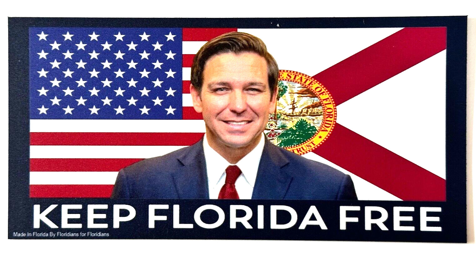 Desantis 2024…Can Koozie + 1 Car/Truck Magnet