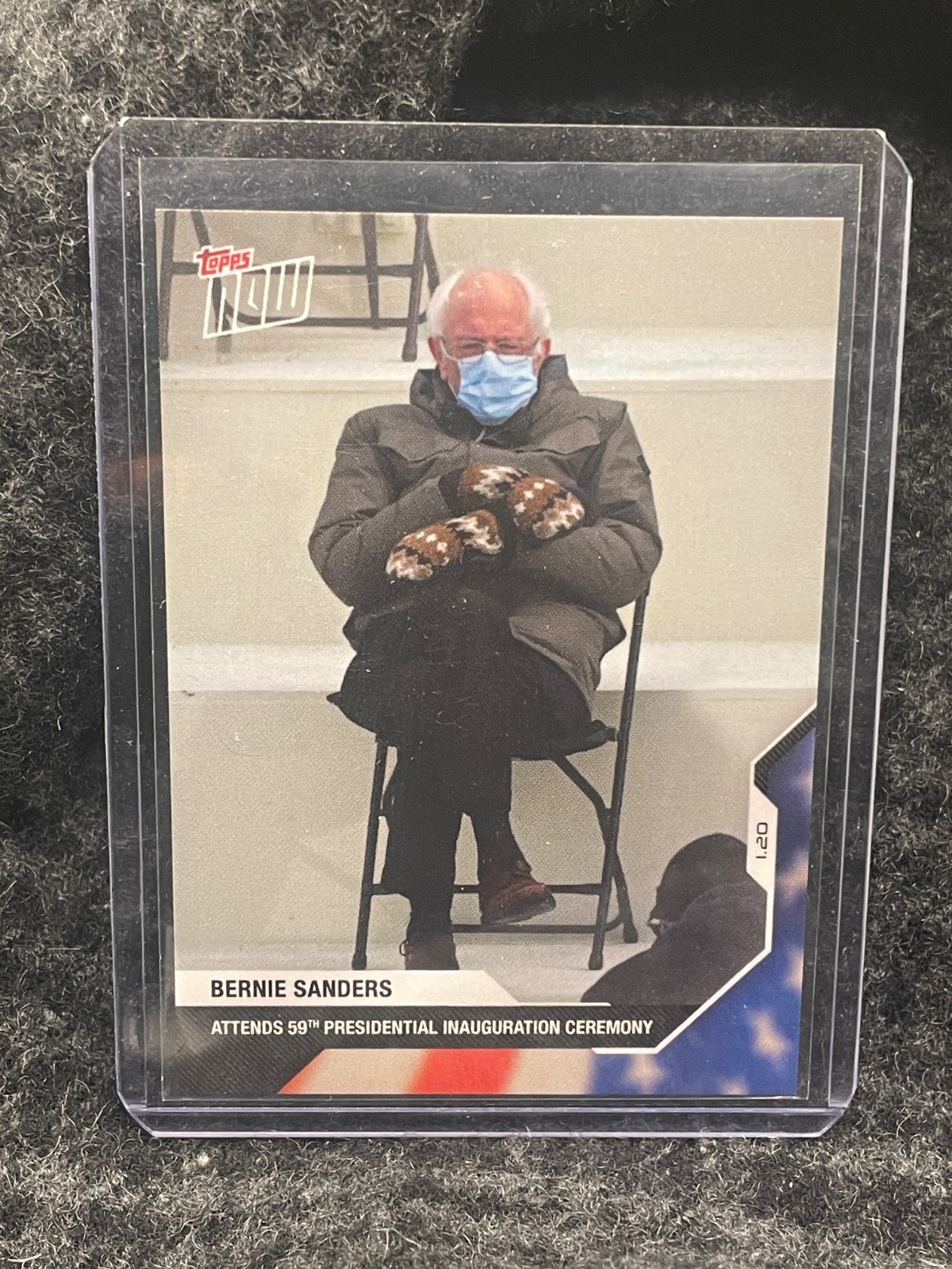 2021 Topps Now #21 BERNIE SANDERS Inauguration Ceremony **LOT OF 10** SOLD OUT