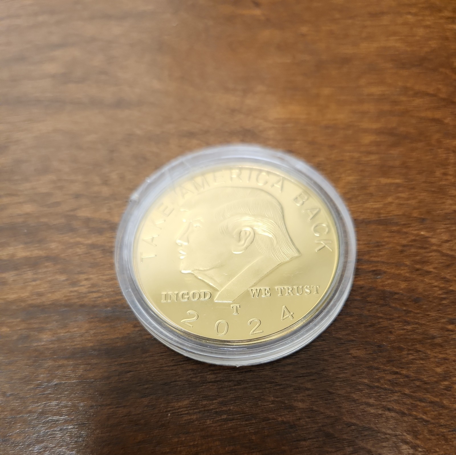 DONALD Trump TAKE AMERICA BACK 2024 coin 45th President of the US