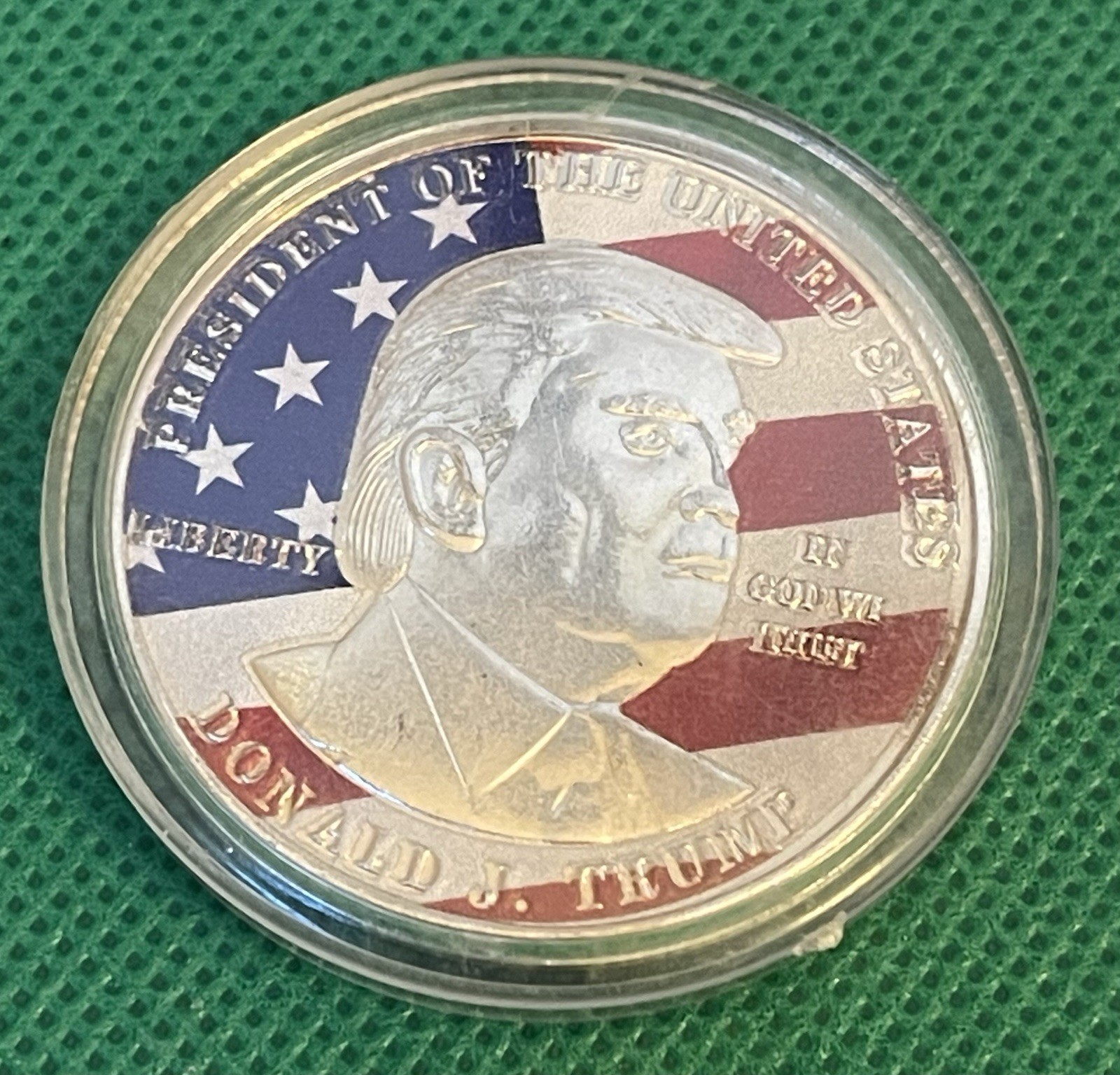2017 Donald Trump Silver Eagle Coin “Make America GREAT Again” 45th President
