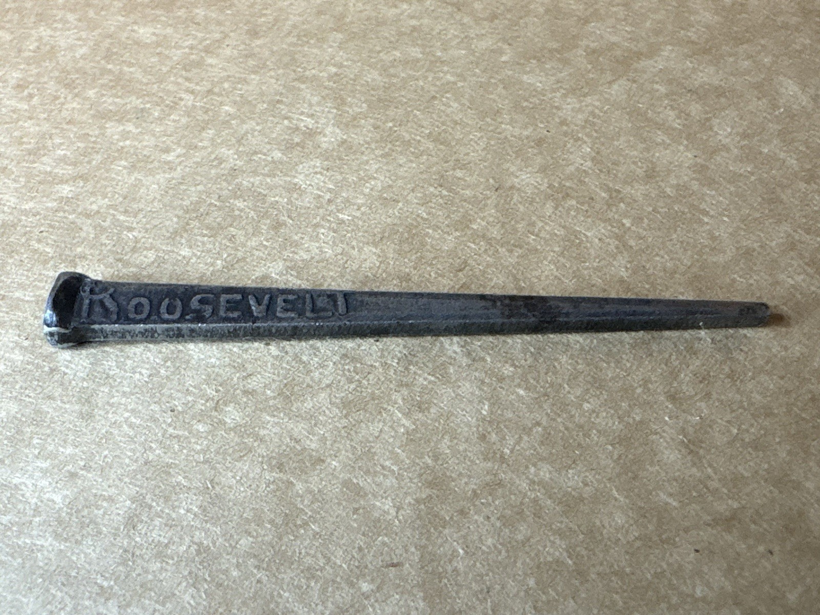 Roosevelt Fairbanks 1904 Campaign Rare Big Stick / Square Nail Paraphernalia HTF