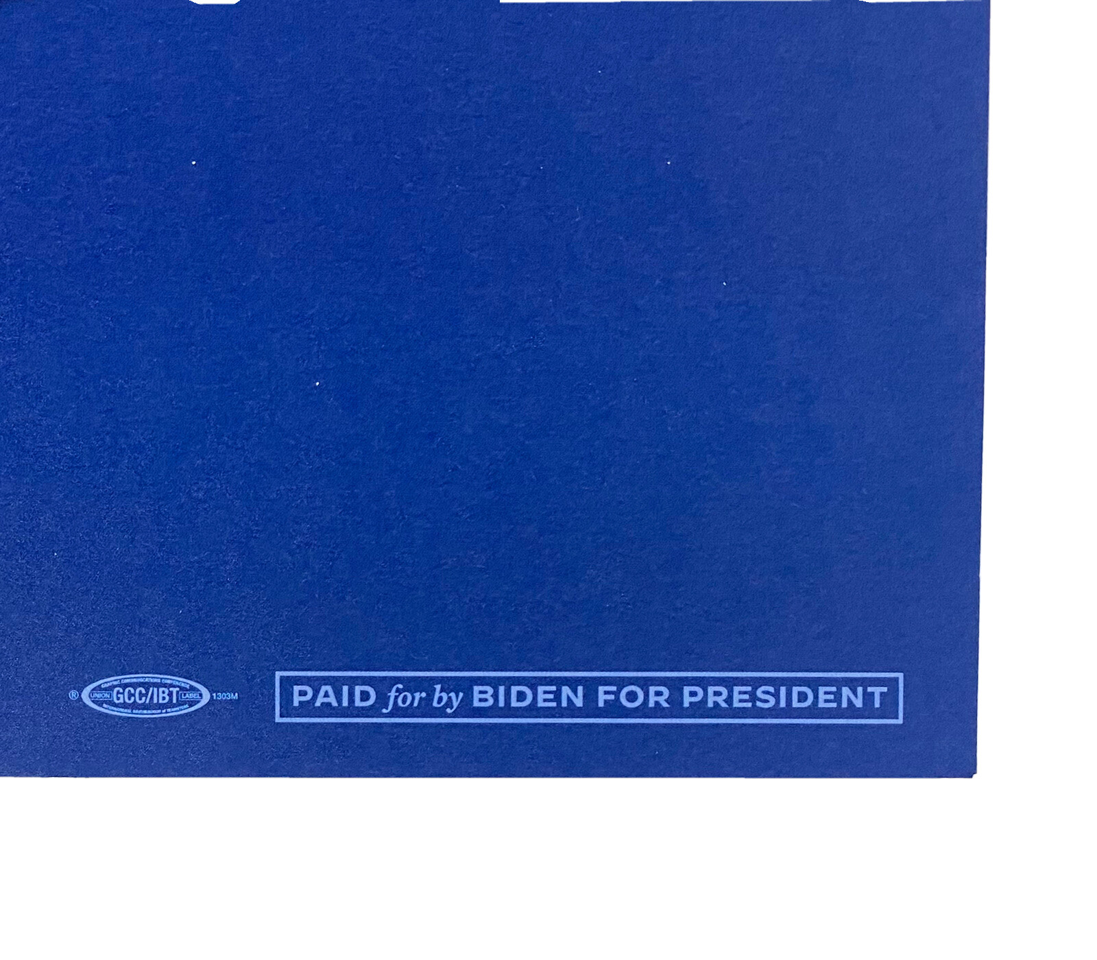 Official Georgia for Biden Harris 2020 Political Campaign Sign 22″ X 14″