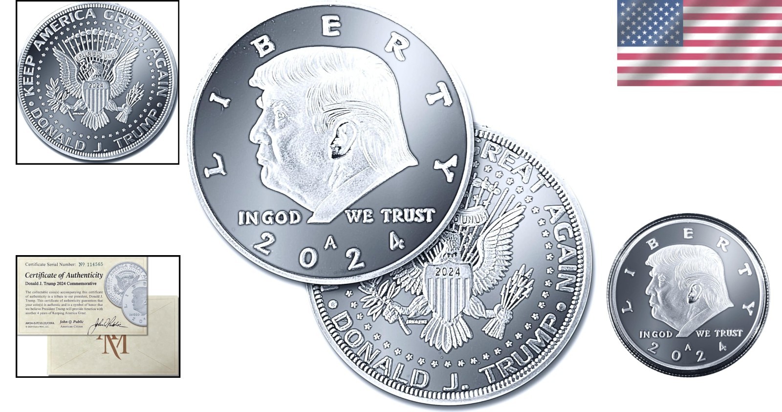 Trump Presidential Seal Collector’s Coin