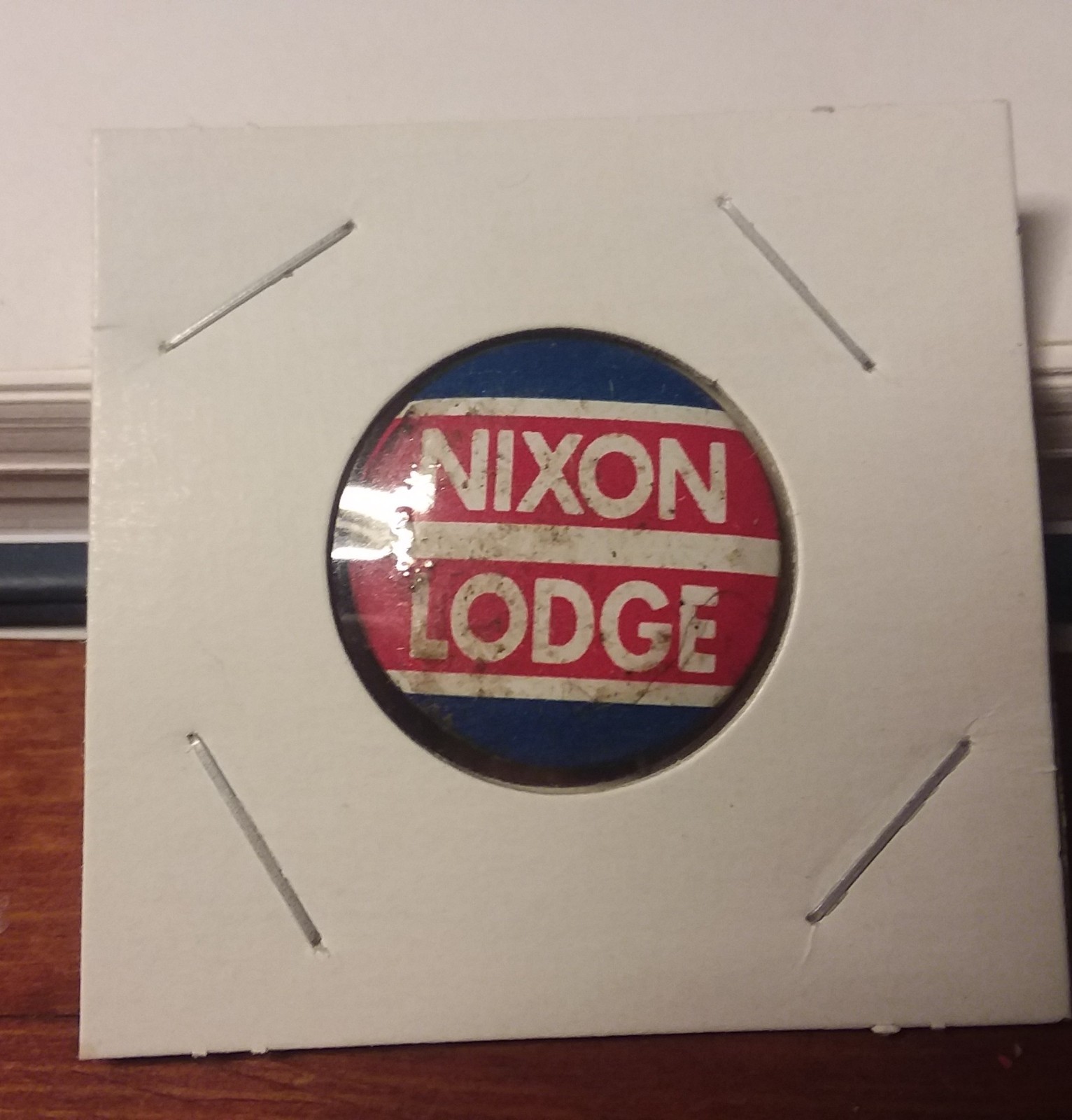 1960 Nixon/Lodge Presidential Pin