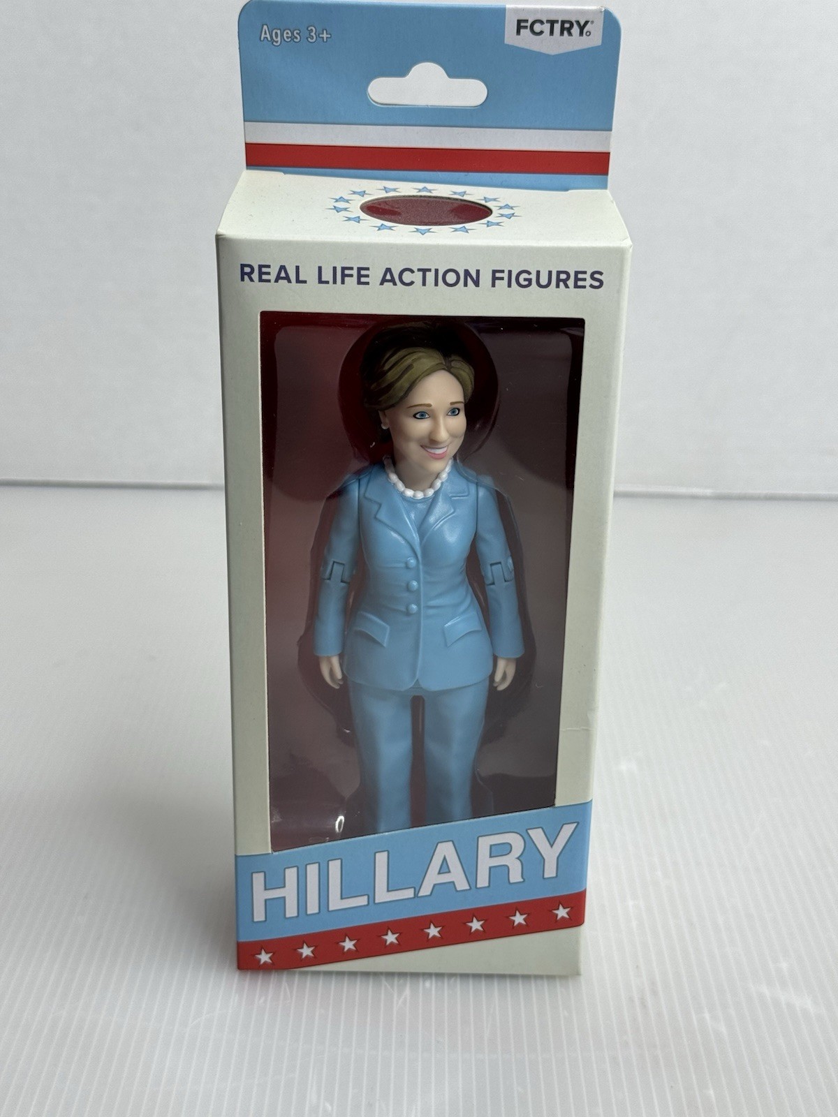 NEW! Hillary Clinton Real Life 6″ Action Figure 2016 FCTRY Mike Leavitt