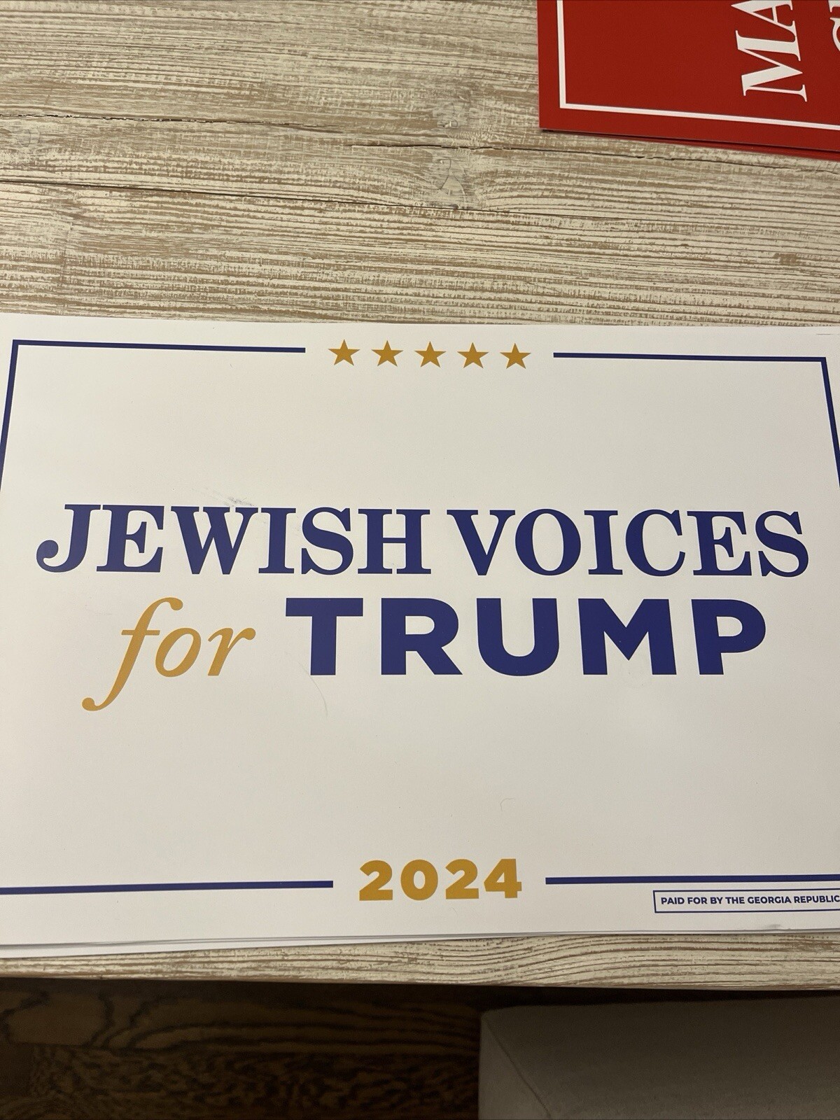 *XMAS SALE* Mix n Match any 2x Trump/Vance Official Campaign Placard Rally Signs