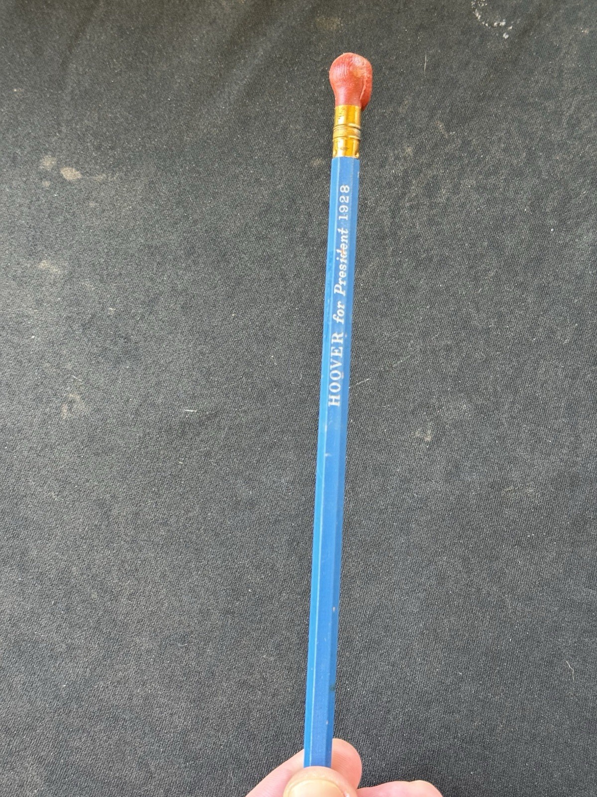 Antique 1928 Herbert Hoover Presidential Election Campaign Pencil (Authentic)
