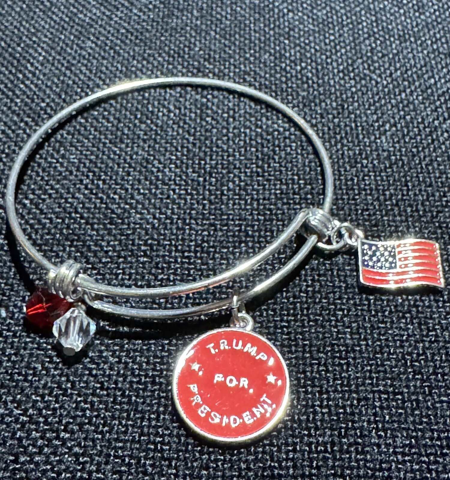MAGA Trump for President Expandable Bracelet By Ashley Bridget