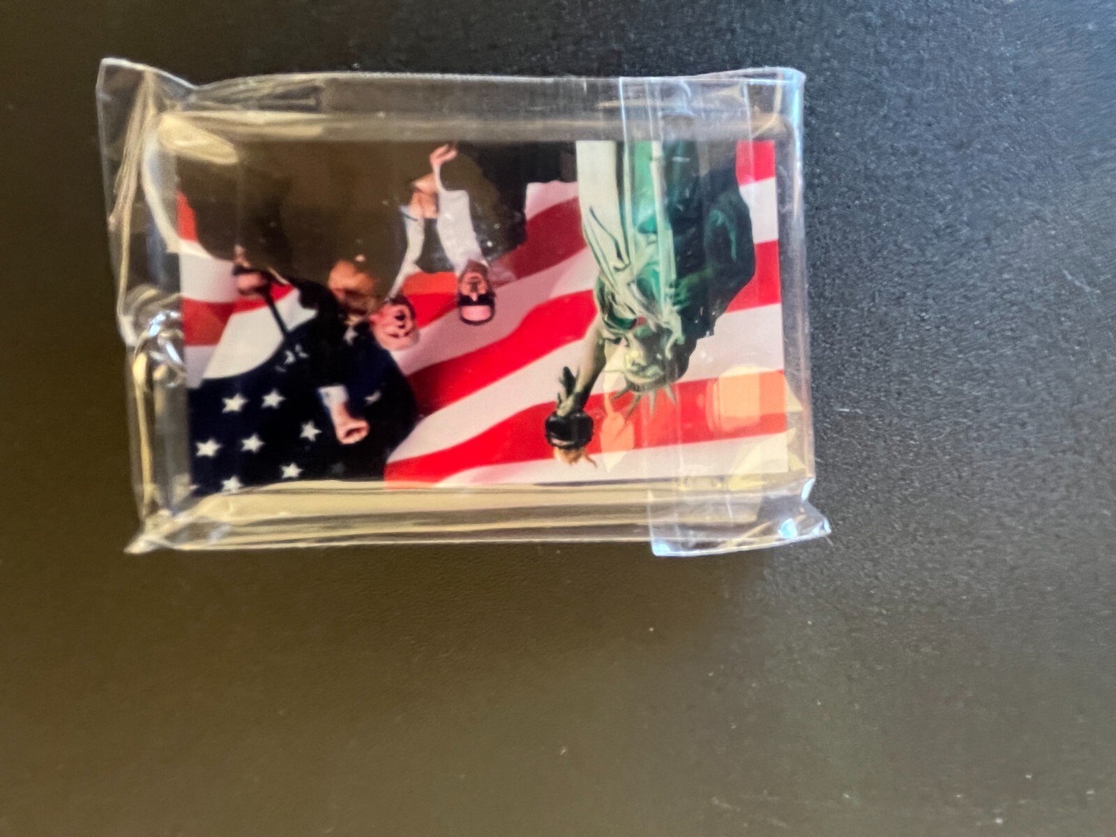 Donald Trump KeyChain Fight Fight Fight. I designed this keychain! USA Designed