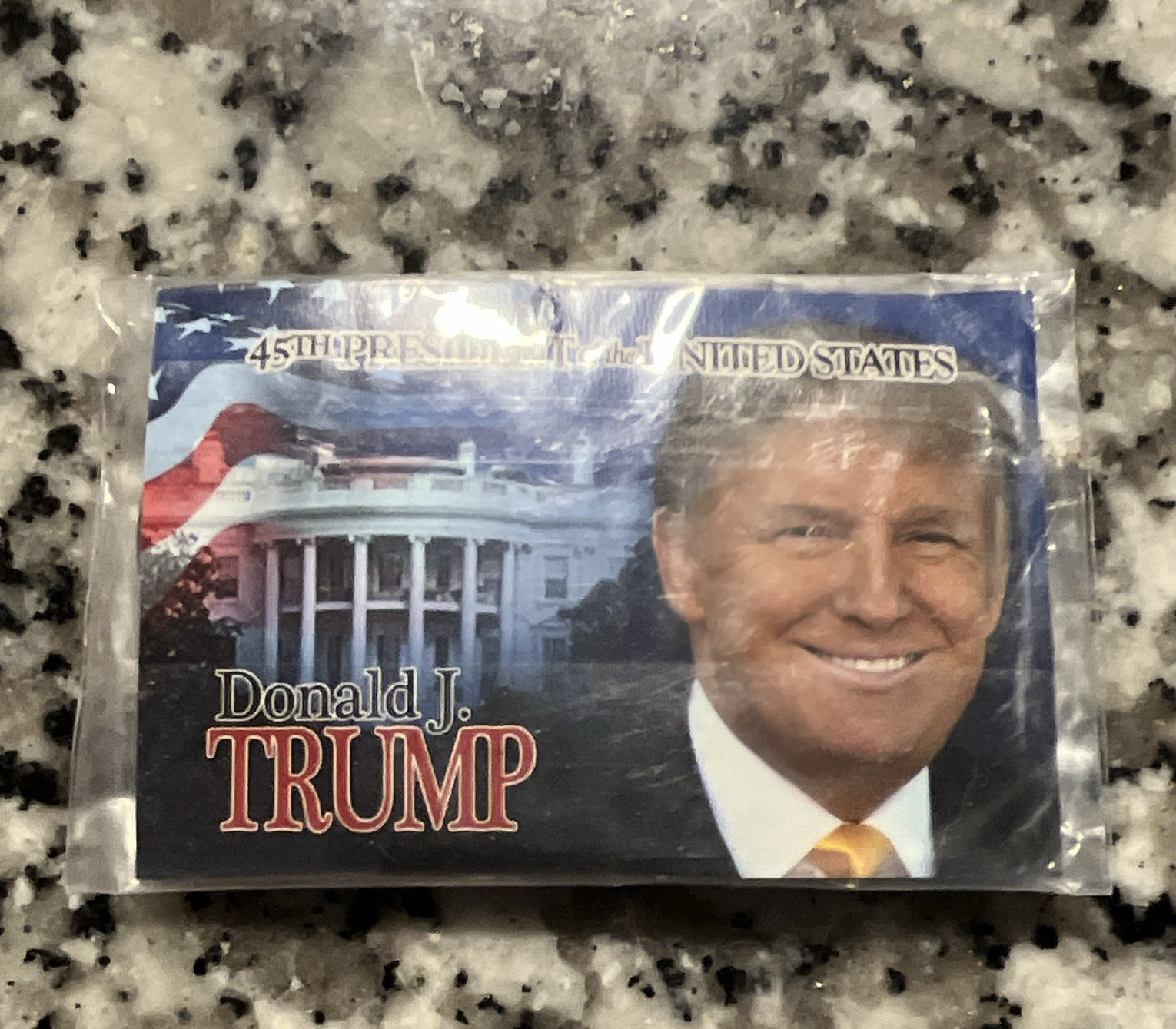 Donald J. Trump 45th President Commemorative Coin Collectible w/ Certificate