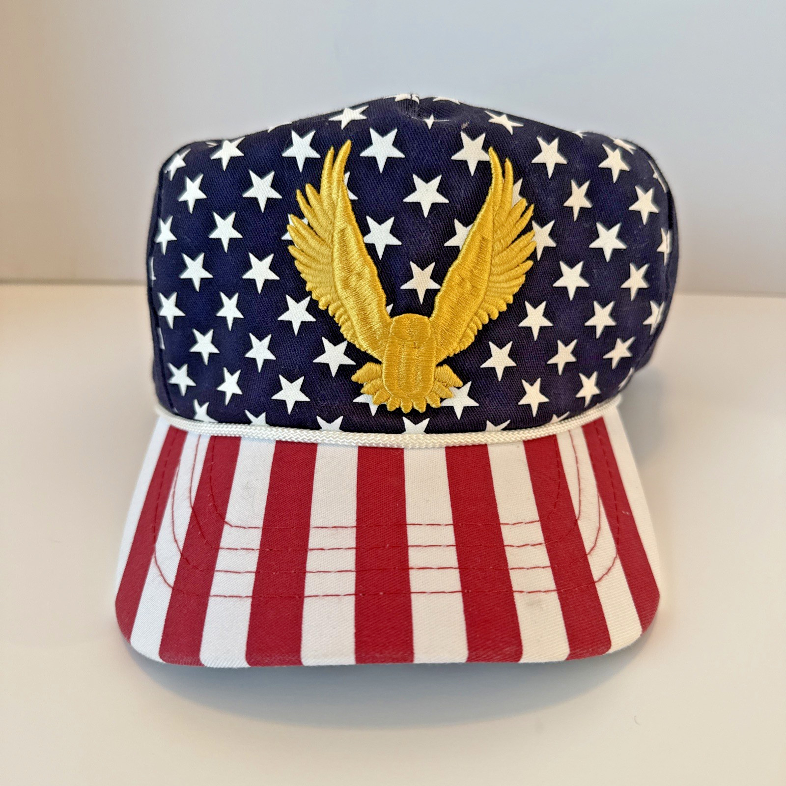 Official MAGA Trump Campaign Hat 2020 Freedom USA Flag Eagle Cali-Fame