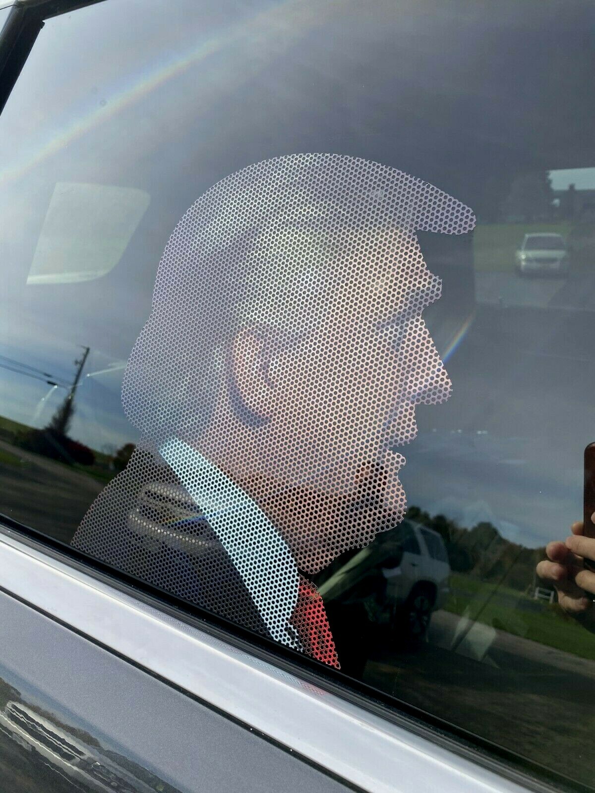 2024 President Donald Trump Car Sticker Life Person Passenger Side Window MAGA