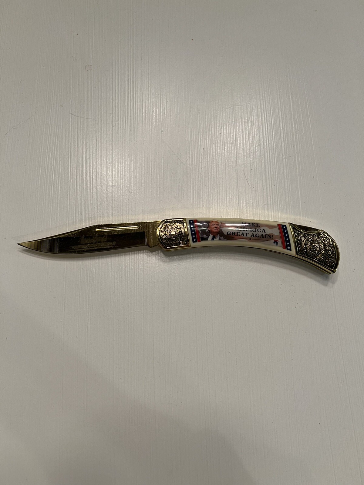 American Mint Donald Trump President of the U. S. Pocket Knife Collection