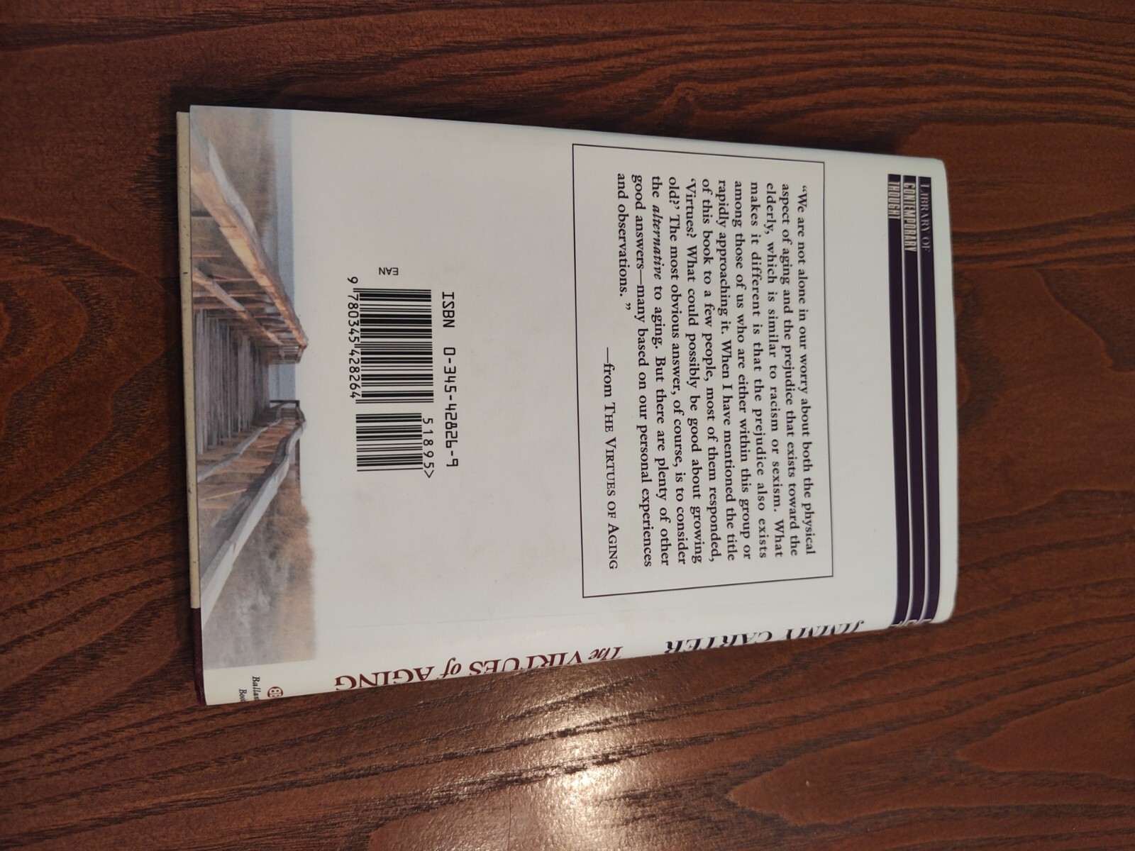 PRESIDENT JIMMY CARTER AUTOGRAPHED Book ” The Virtues of Aging ” ~ JSA Certified