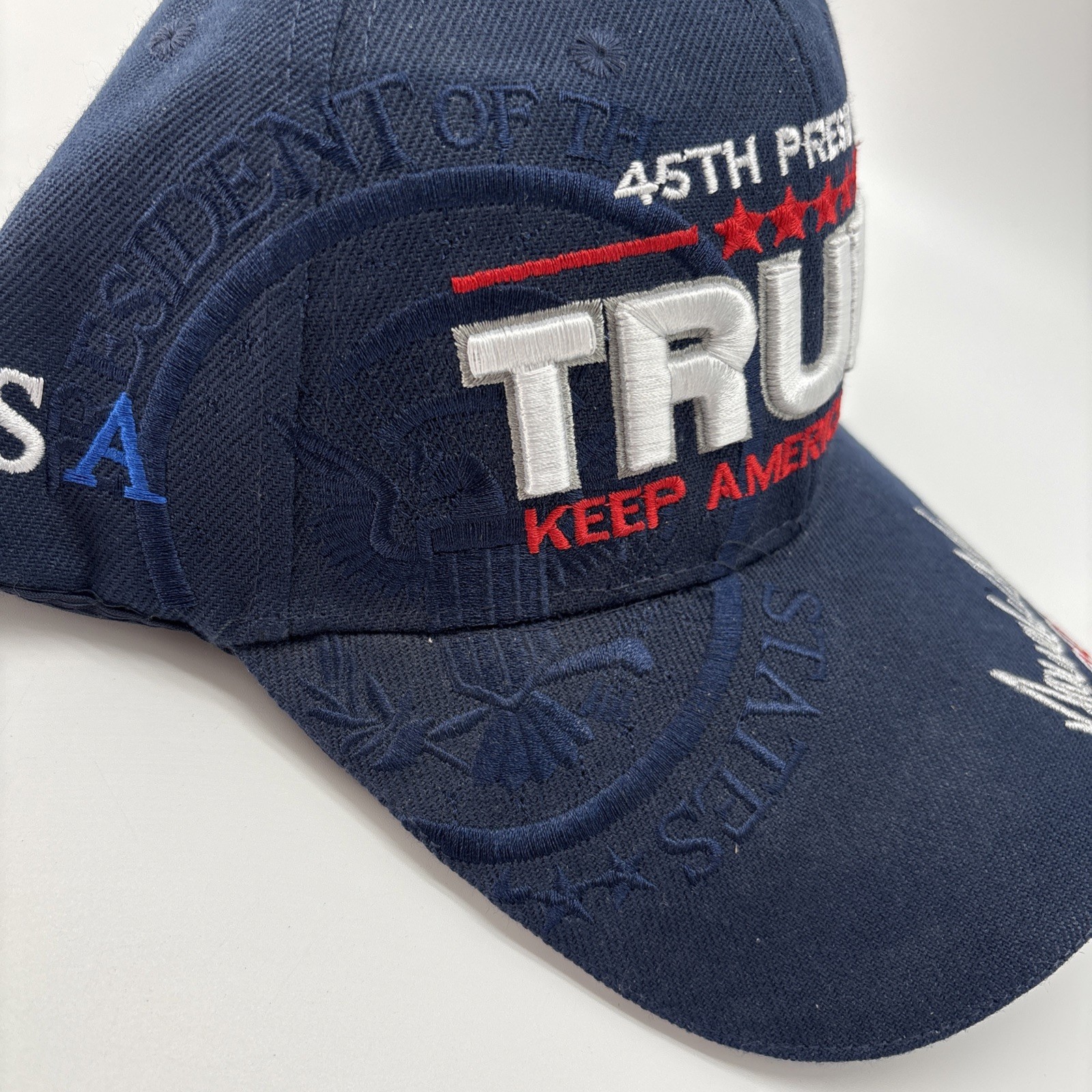 Donald Trump 45th President 2020 Keep America Great Again MAGA Hat Embroidered